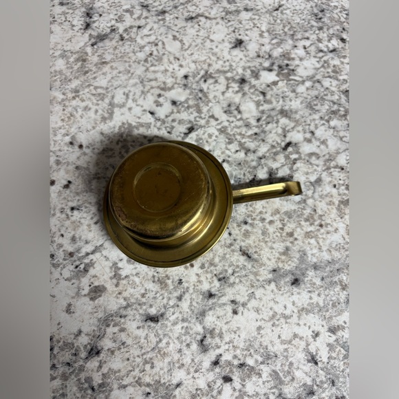 vintage brass chafing dish burner, used as a heat source for chafing dishes - Picture 3 of 3